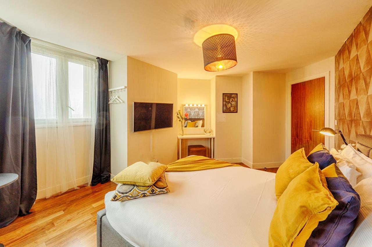 Luxury 9Ine Broad Street Apartments, Beautiful City View, Public Parking, Birmingham Exterior foto